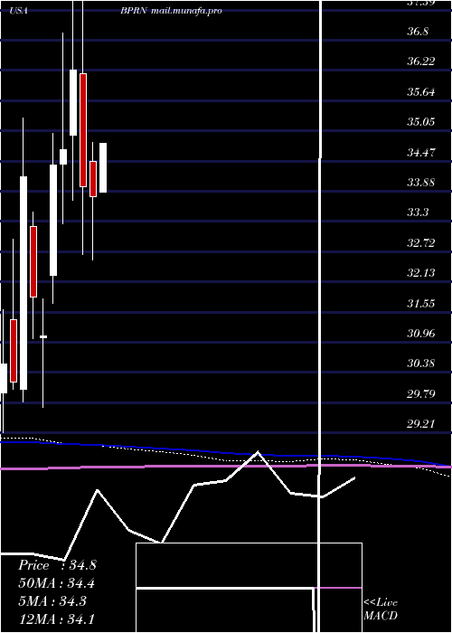  monthly chart BankPrinceton