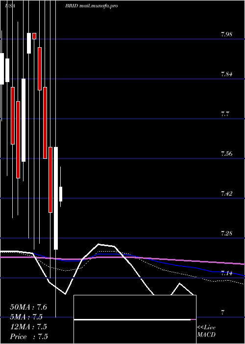  monthly chart BridgfordFoods
