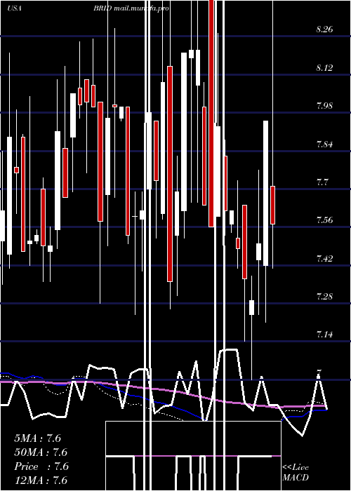  weekly chart BridgfordFoods