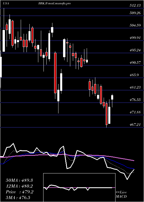  Daily chart BerkshireHathaway