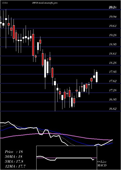  Daily chart BridgewaterBancshares