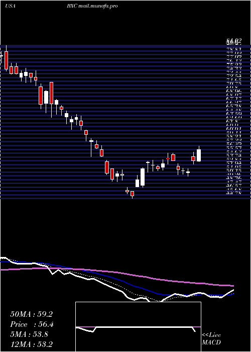  Daily chart BluelinxHoldings