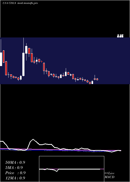  weekly chart CardlyticsInc