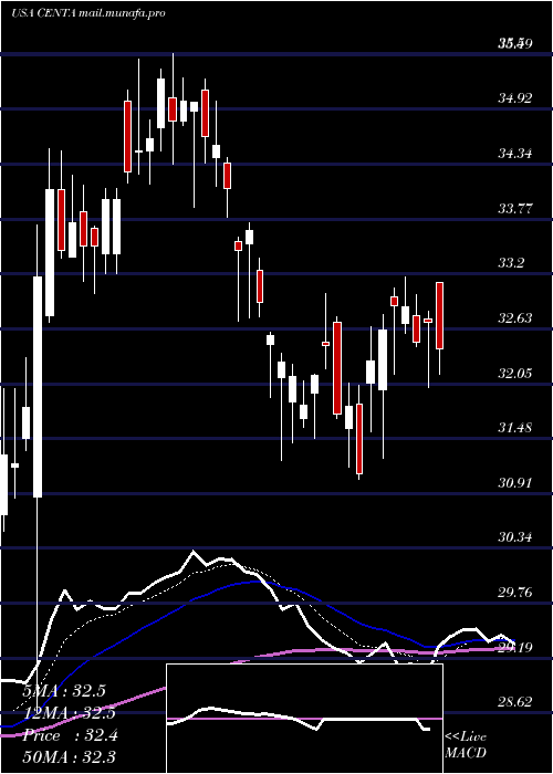  Daily chart CentralGarden