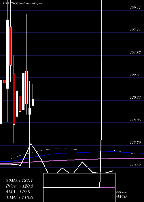  monthly chart CityHolding