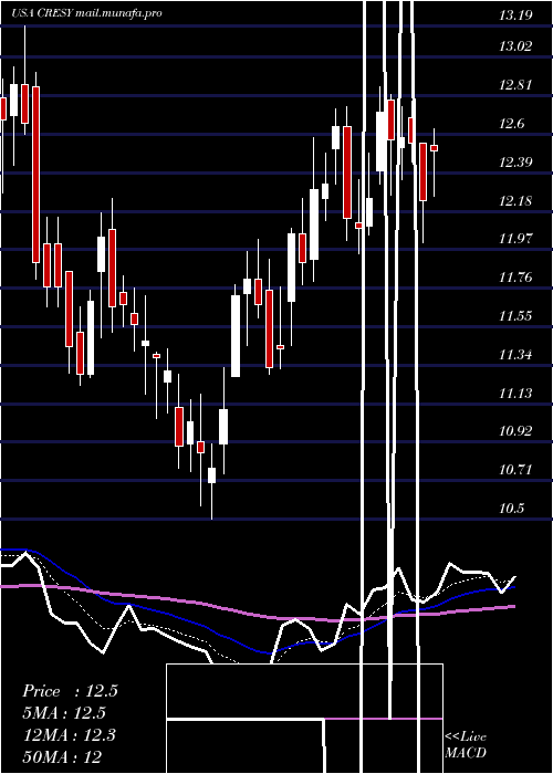  Daily chart CresudS