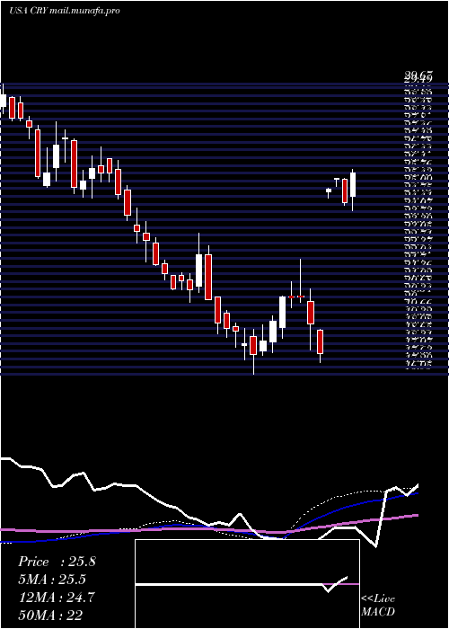  weekly chart CryolifeInc