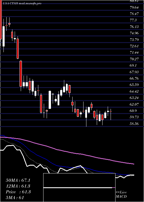  Daily chart CognizantTechnology