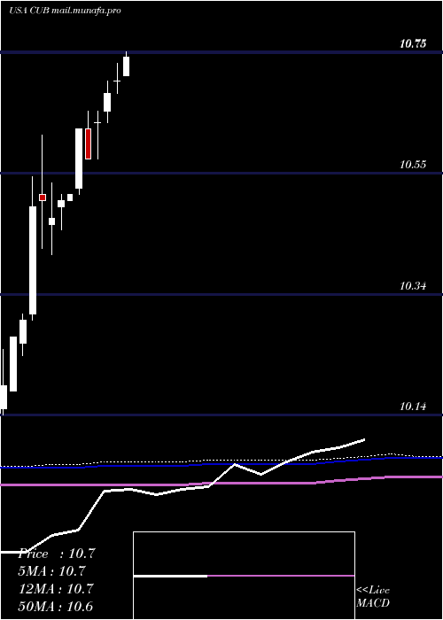  monthly chart CubicCorporation