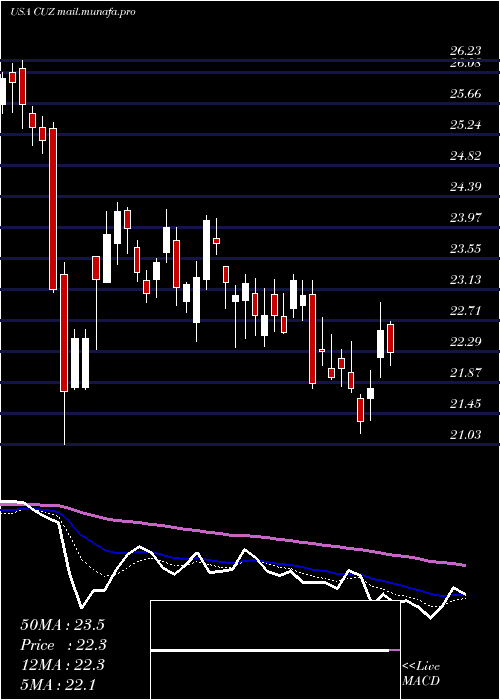  Daily chart CousinsProperties