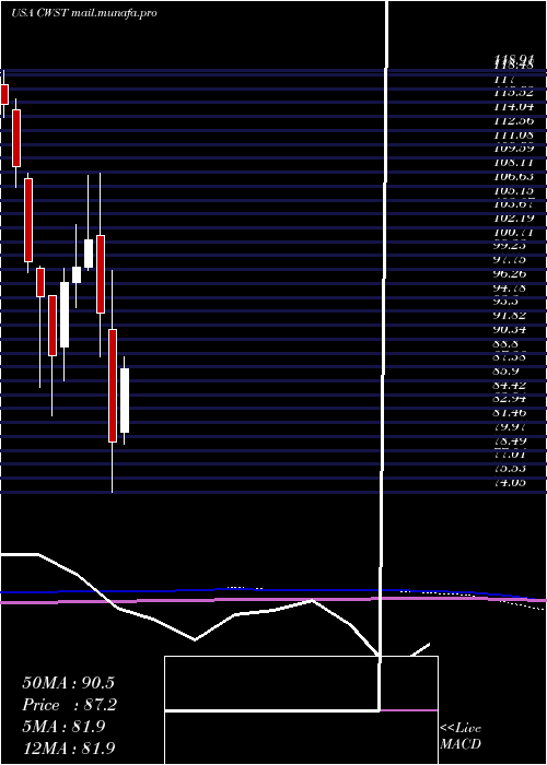  monthly chart CasellaWaste
