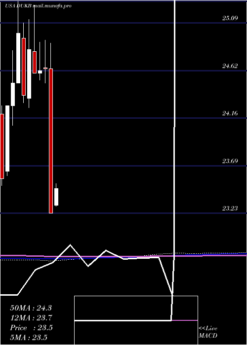  monthly chart DukeEnergy