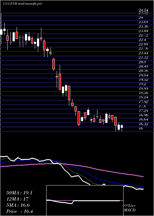  Daily chart EnergizerHoldings