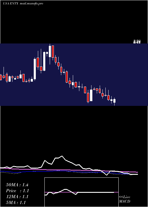  weekly chart EnteraBio