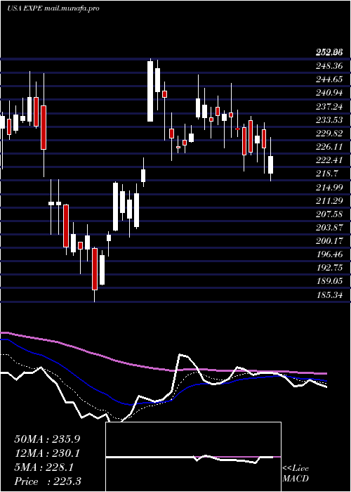 Daily chart ExpediaGroup
