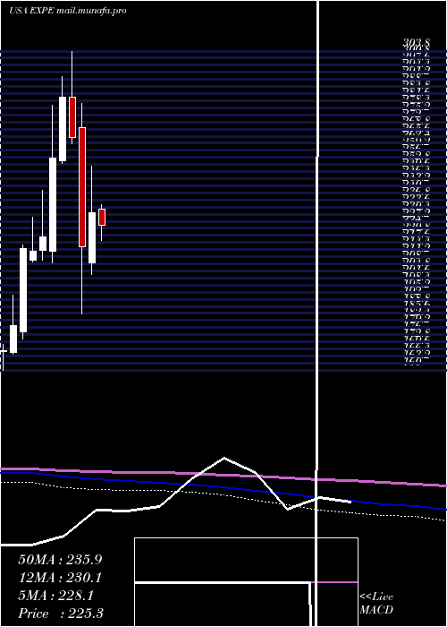  monthly chart ExpediaGroup