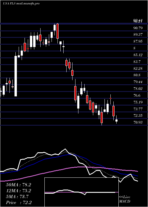 Daily chart FlowserveCorporation