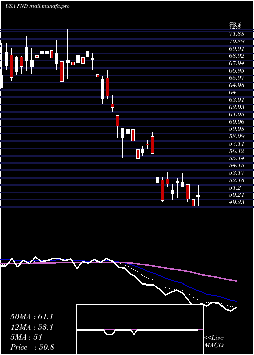  Daily chart FloorDecor
