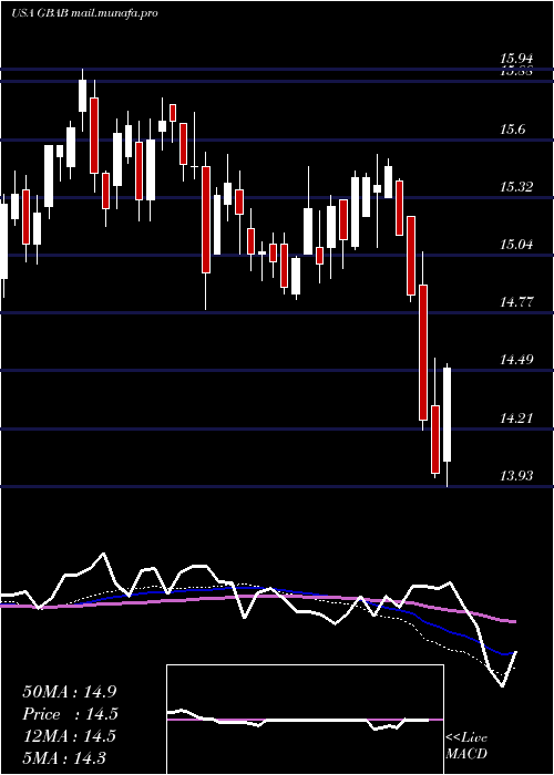  weekly chart GuggenheimTaxable
