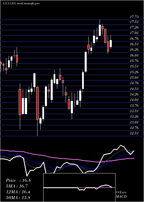  Daily chart GeoGroup