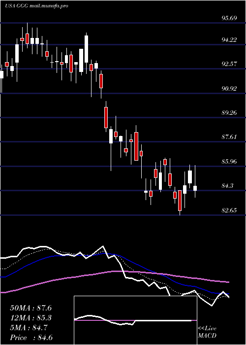  Daily chart GracoInc