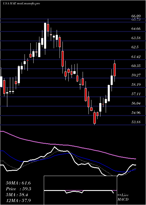  Daily chart HaemoneticsCorporation