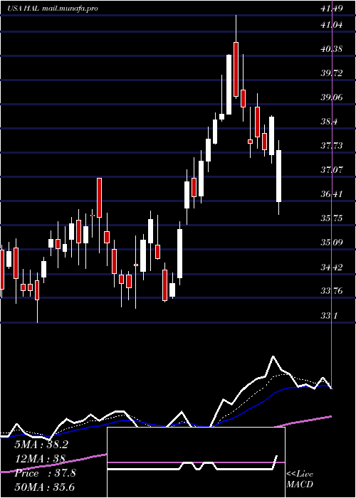  Daily chart HalliburtonCompany