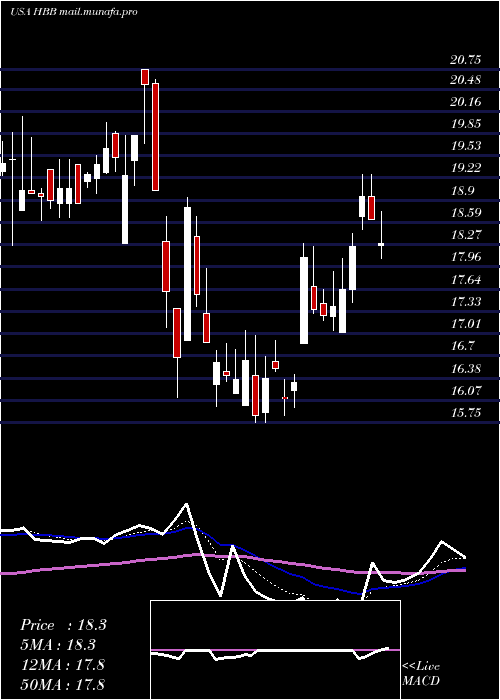  Daily chart HamiltonBeach