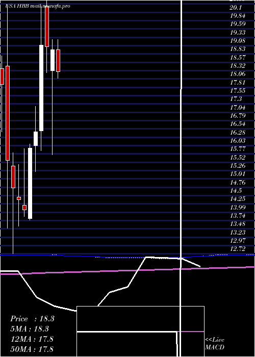  monthly chart HamiltonBeach