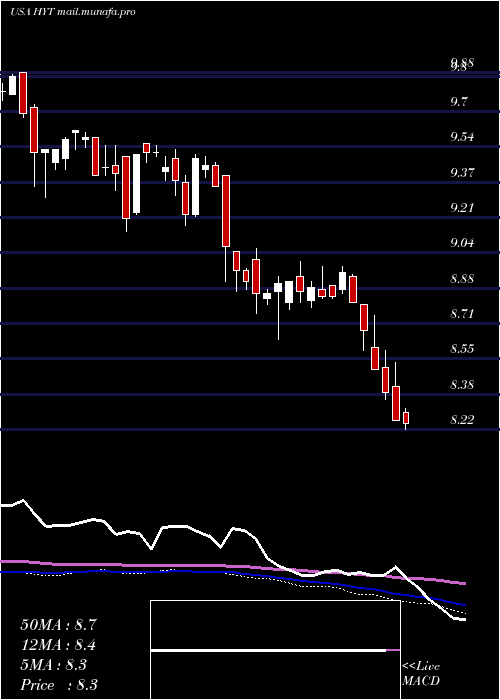  weekly chart BlackrockCorporate