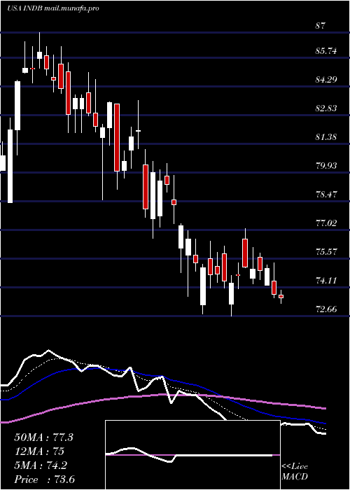  Daily chart IndependentBank