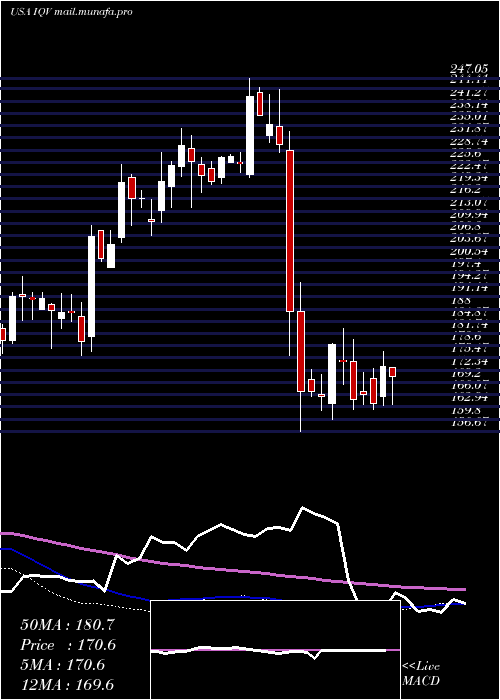  weekly chart IqviaHoldings