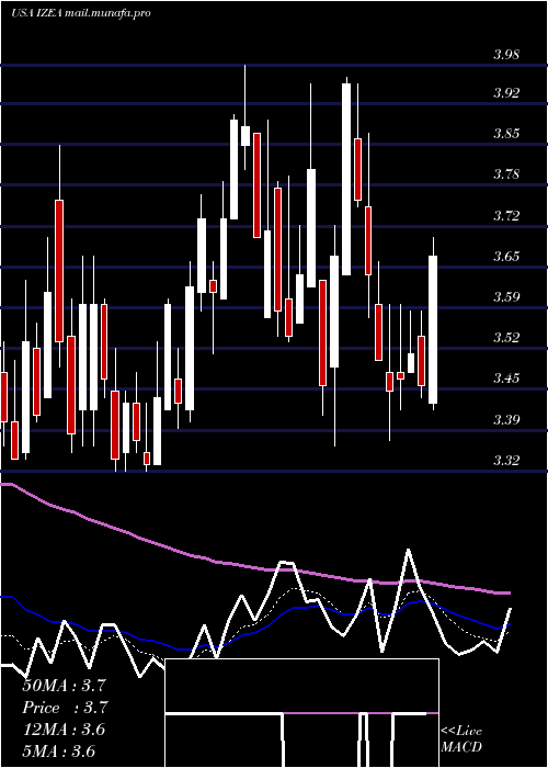  Daily chart IzeaWorldwide