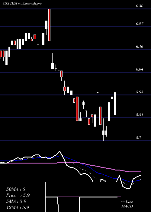  Daily chart NuveenMulti