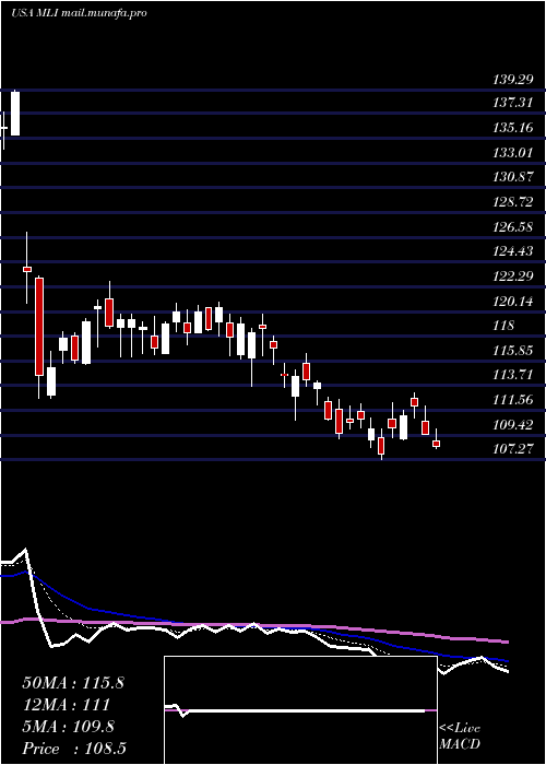  Daily chart MuellerIndustries