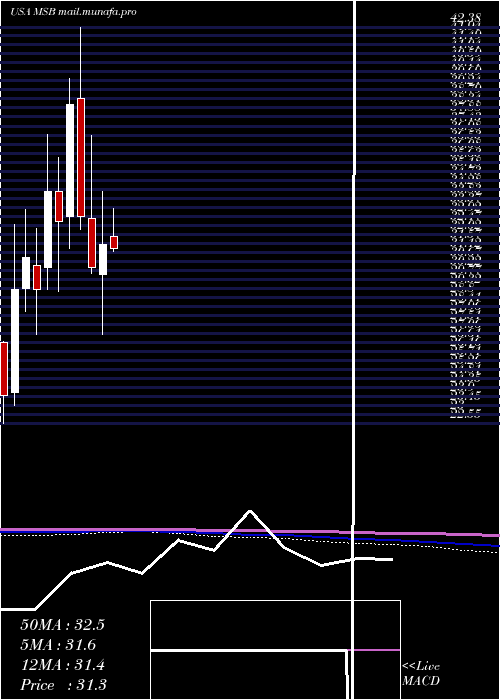  monthly chart MesabiTrust