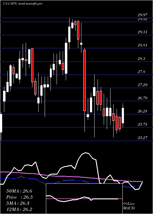  weekly chart MgicInvestment
