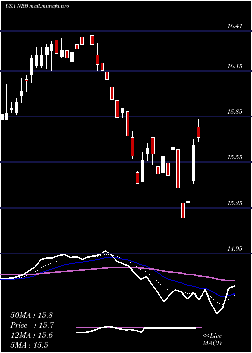  Daily chart NuveenTaxable