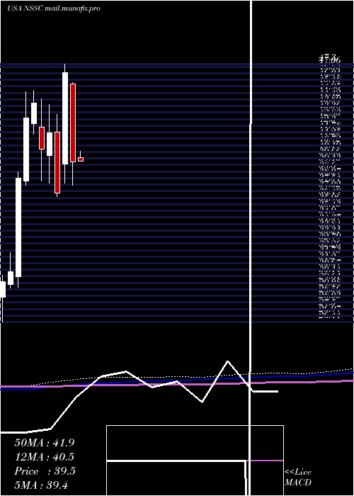  monthly chart NapcoSecurity