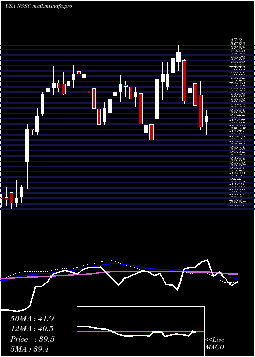  weekly chart NapcoSecurity