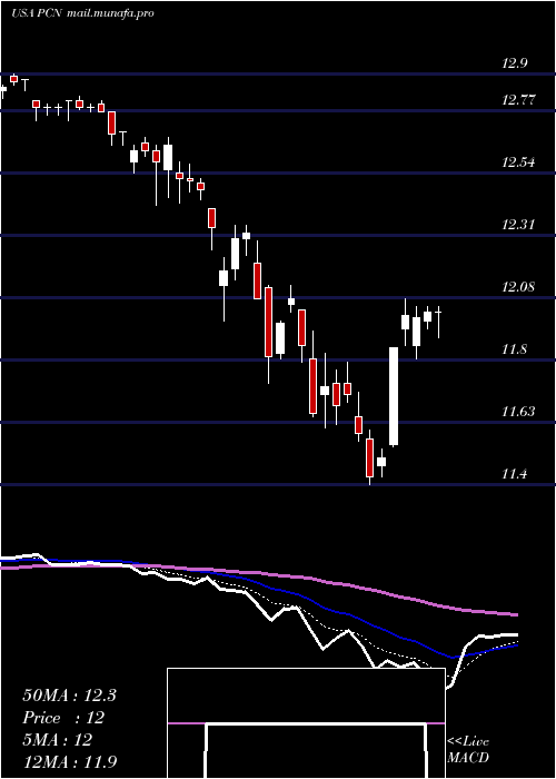  Daily chart PimcoCorporate