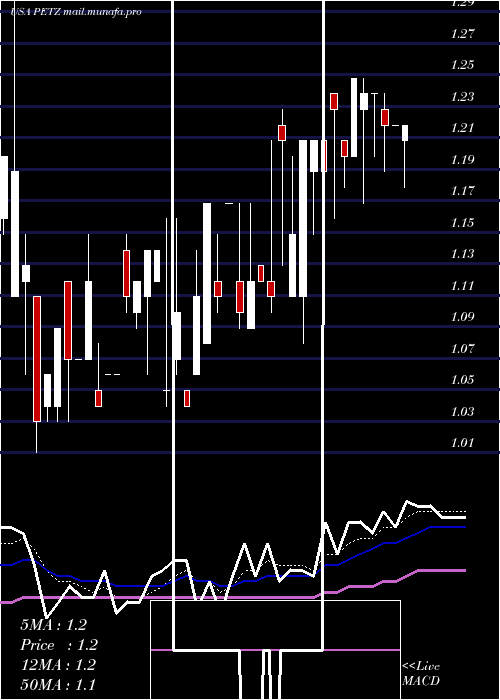  Daily chart TdhHoldings