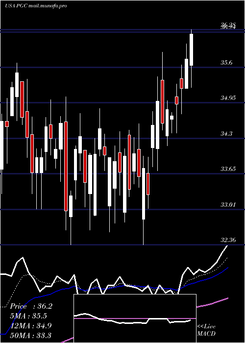  Daily chart PeapackGladstone