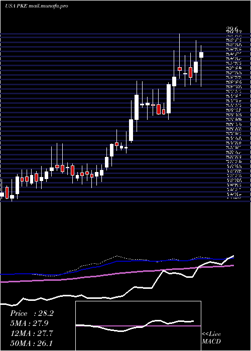  weekly chart ParkElectrochemical