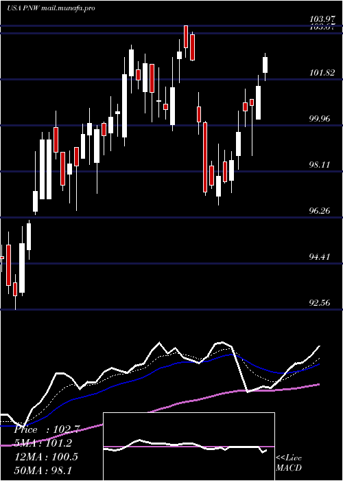  Daily chart PinnacleWest