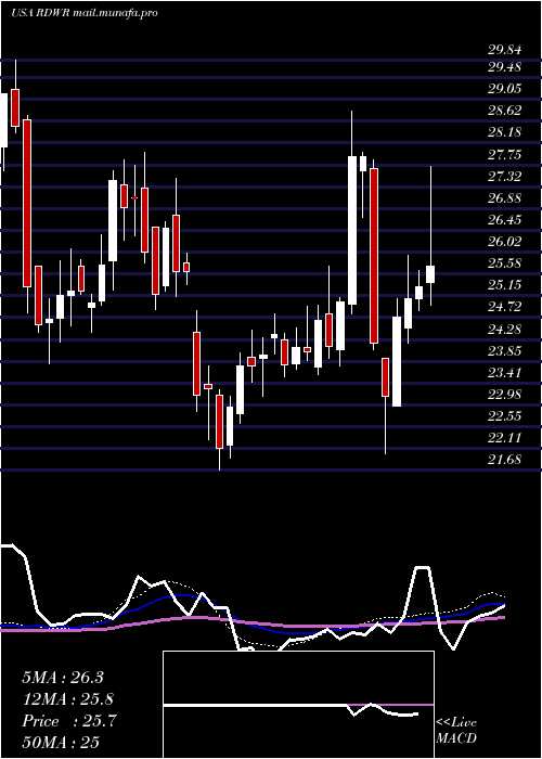  weekly chart Radware