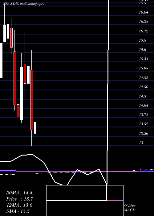  monthly chart SilvercrestAsset