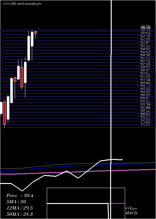  monthly chart CompanhiaDe