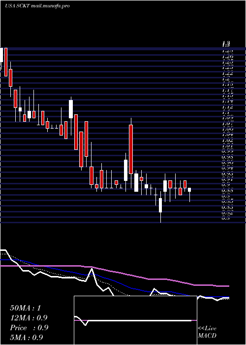  Daily chart SocketMobile