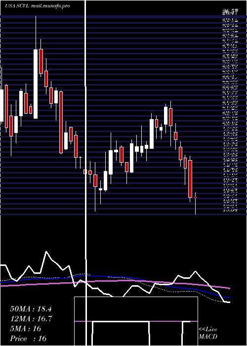  weekly chart ShoeCarnival